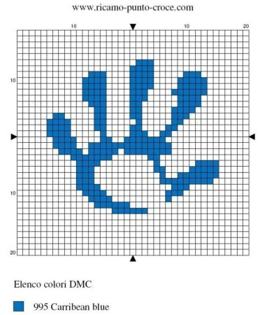 Схемы вышивки на вызяных изделия