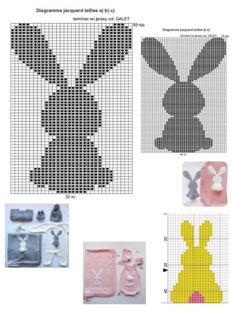 Теневые узоры спицами для детей