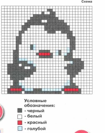 Схемы рисунков на вязаных вещах