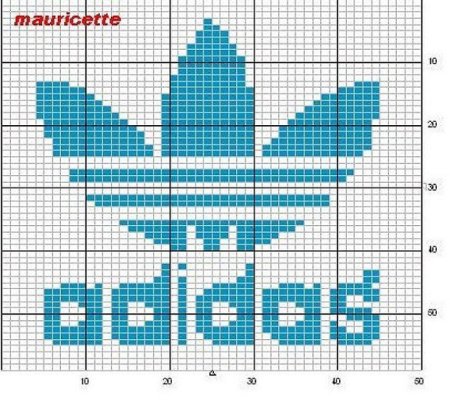 Костюм адидас спицами схема