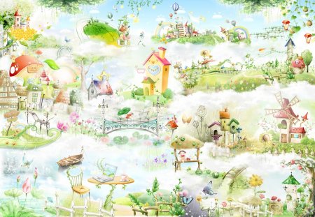 Детские обои рисунок