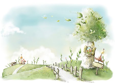 Нежные детские фотообои