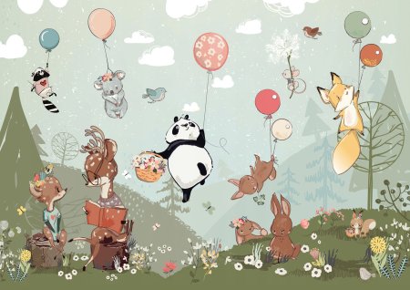 Фотообои детские животные