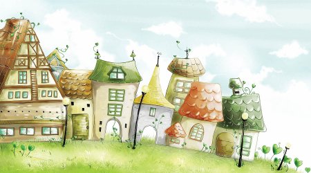 Мультяшные домики