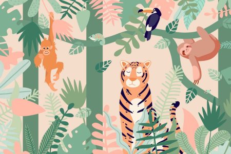 Фотообои детские с животными