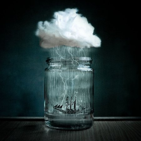 Стакан воды набросок