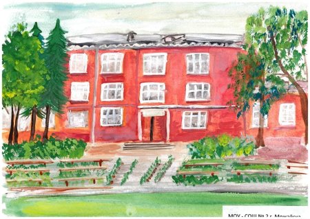 Рисунок на тему школа