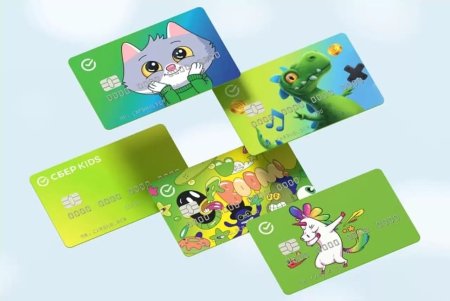 Сбербанковские карточки для детей