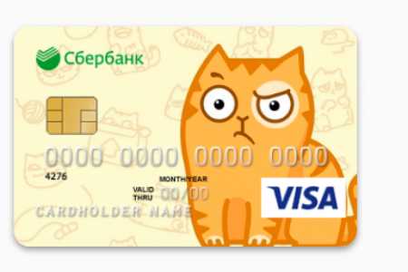 Детская карточка Сбербанка