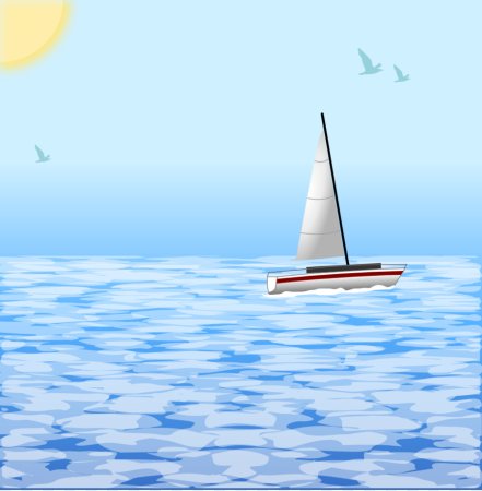 Корабль рисунок