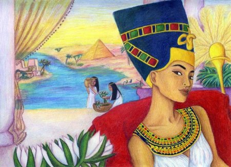 Нефертити Египет для детей