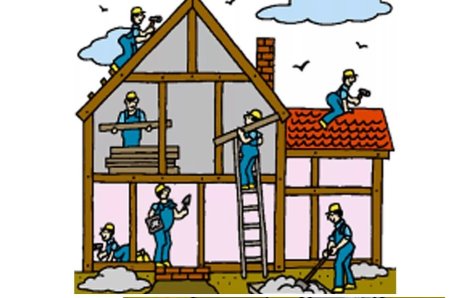 Строительство дома картинки для детей