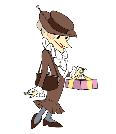 Персонажи мультфильма Шапокляк