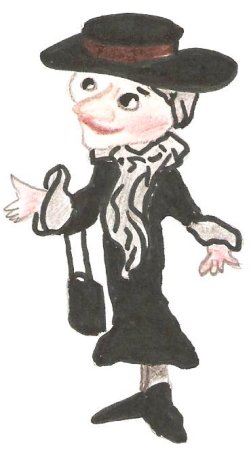 Сказочный персонаж Шапокляк