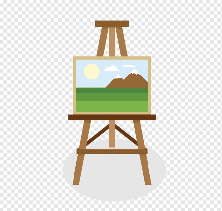 Мольберт мультяшный