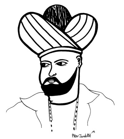 Султан Сулейман рисунок