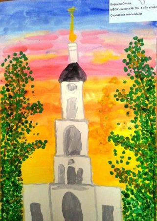 Рисунок колоколов в храмах