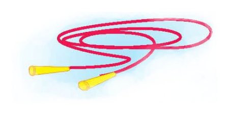 Скакалка спортивная у704