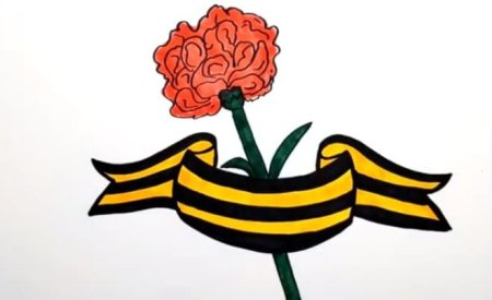 Рисунок на 9 мая