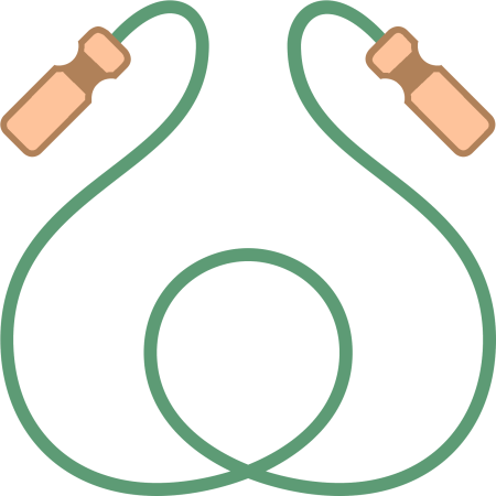 Скакалка нарисовать для детей