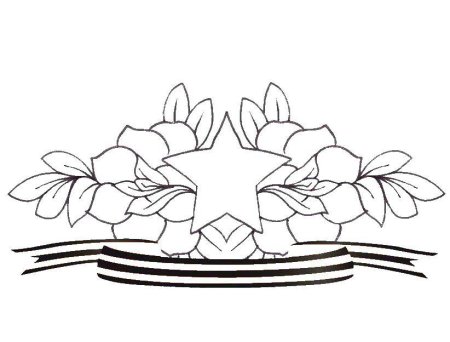 Украшение окон ко Дню Победы