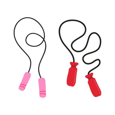 Скакалка без фона