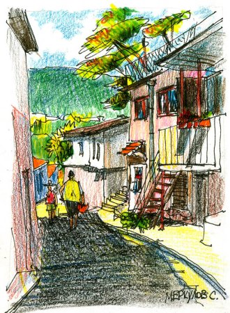 Гурзуф живопись Графика