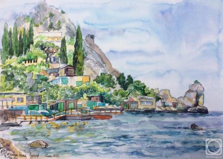 Картина Крымский пейзаж Гурзуф