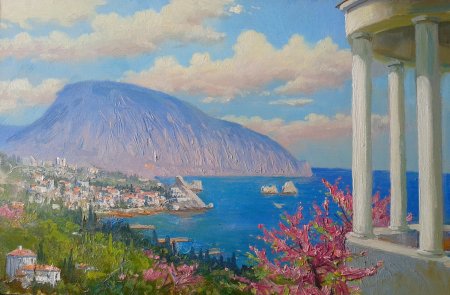 Картины Крым Гурзуф медведь гора