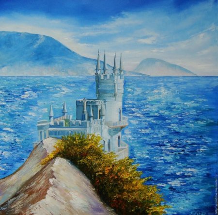 Картина Ласточкино гнездо Ялта