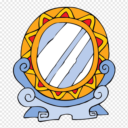 Зеркало нарисованное