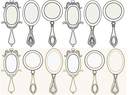 Зеркало рисунок