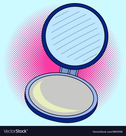 Нарисовать зеркальце