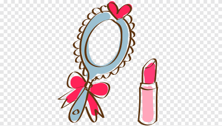 Помада с зеркальцем