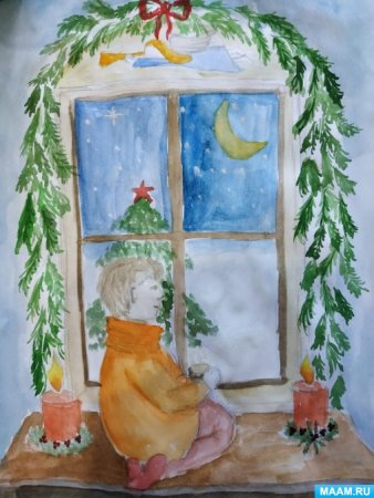 Конкурс Рождественское окно