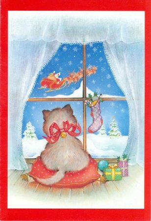 Открытки в ожидании нового года