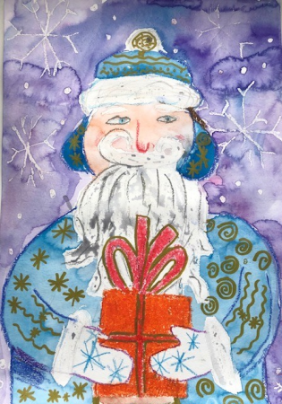 Рисунок на новогоднюю тематику