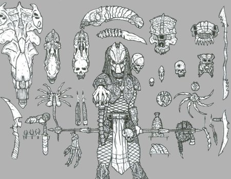 Нарисовать хищника