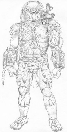 Нарисовать хищника