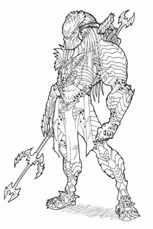 Хищники. Раскраска