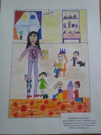 Конкурс рисунков моя профессия