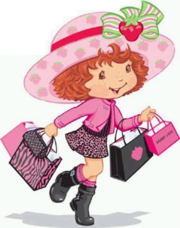 Девочка в шапке с портфелем вафельная картинка