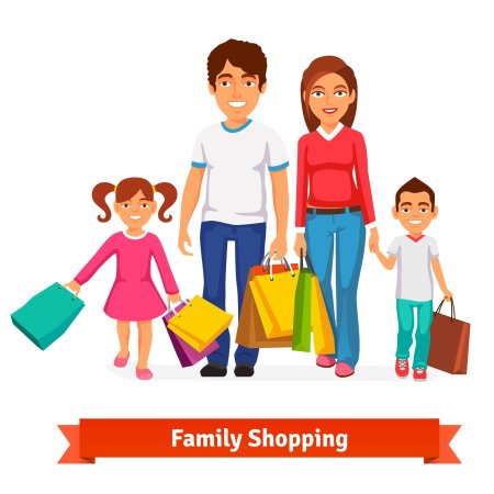 Логотип для магазина одежды для всей семьи