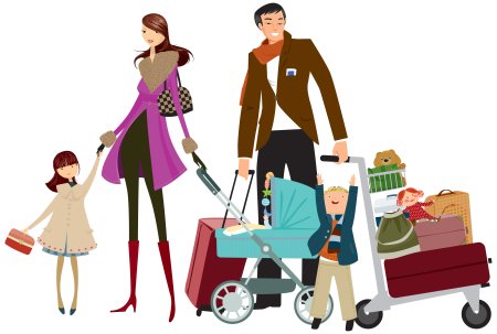 Шоппинг всей семьей