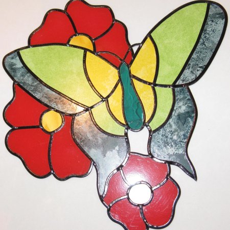 Витражная аппликация