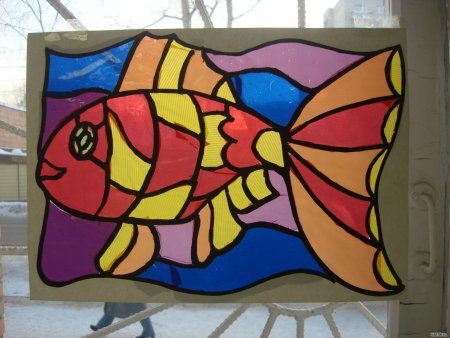 Витраж детский