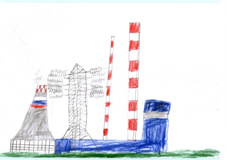 Нарисовать ТЭЦ