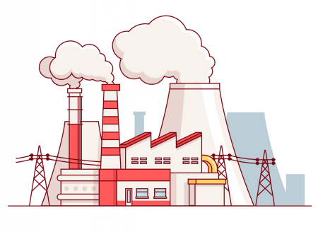 Завод рисунок