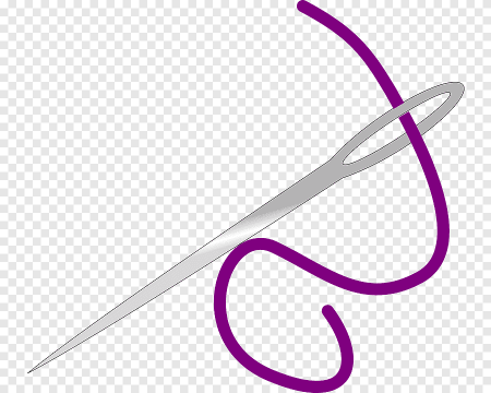 Иголка без фона