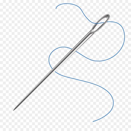 Иголка с ниткой